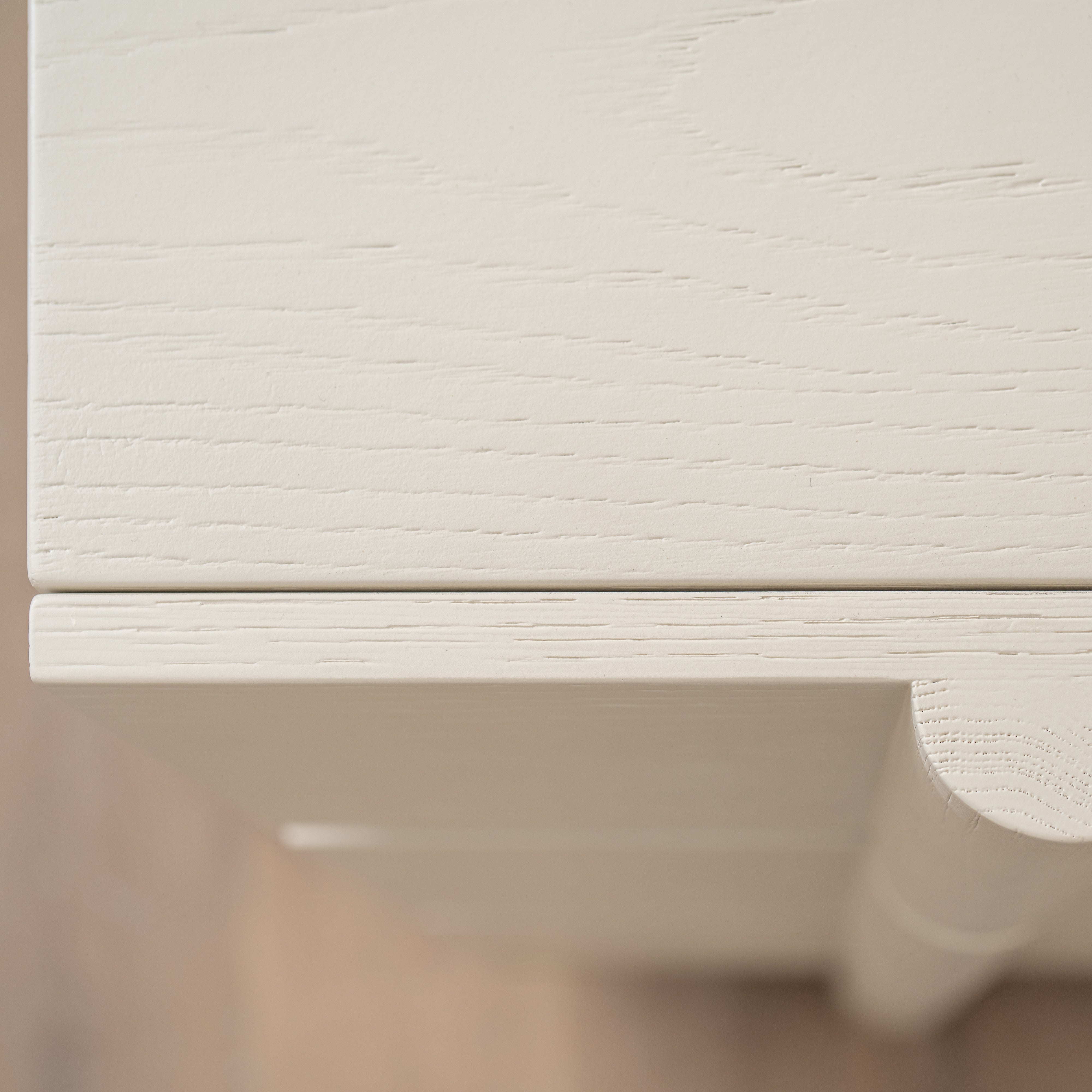 As Shown: Variant 3: (Body) Ash wire brushed in EdgeComb, (Base) Oak stained in Sand,Small