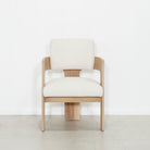 As Shown: in Rome Ivory, Mint White Natural finish.