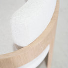 As Shown: in Rome Ivory, Mint White Natural finish.