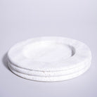 As Shown in Small, White Travertine
