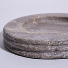 As Shown in Small, Silver Grey Travertine