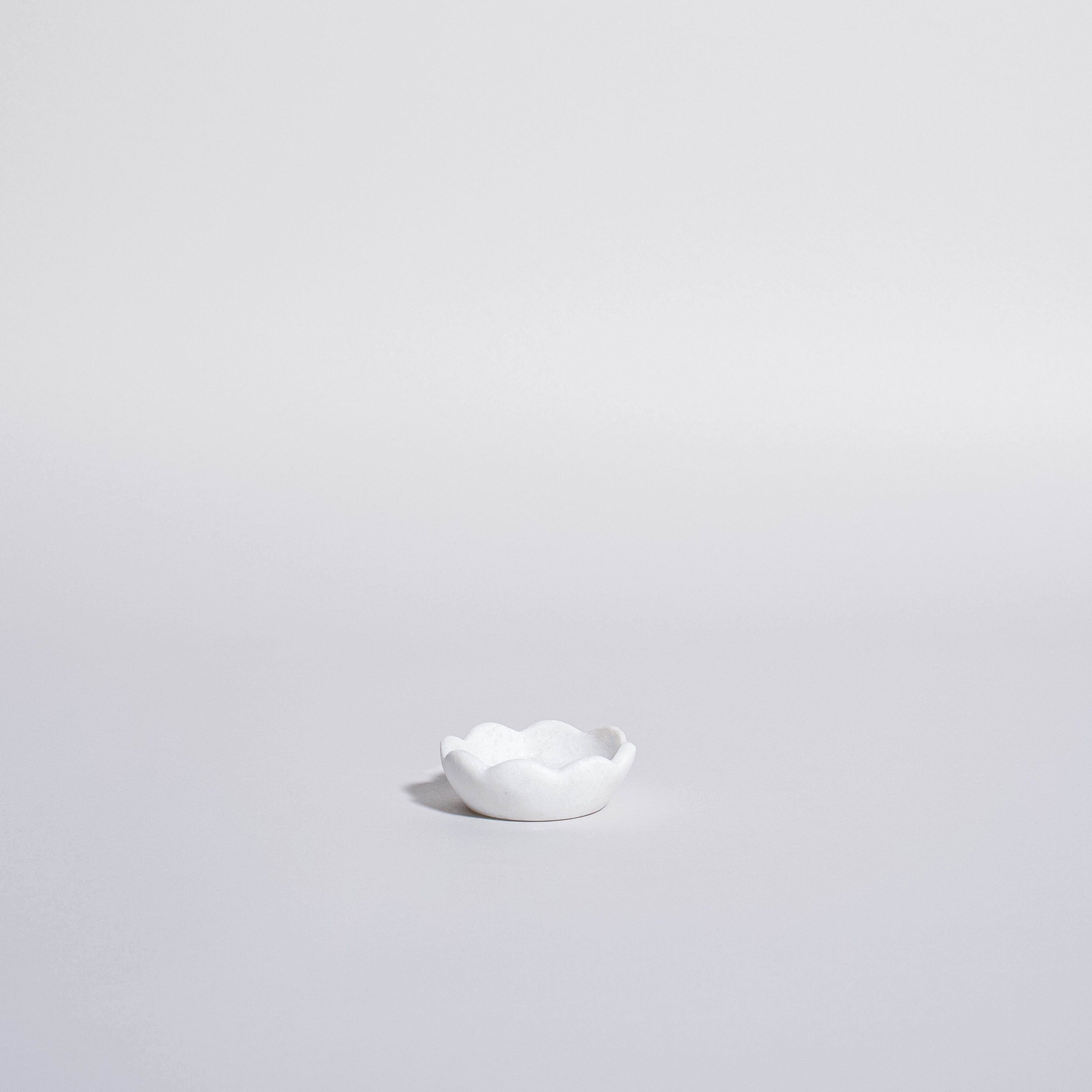 As Shown in White Marble