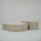 As Shown: Oak finished in custom finish.
