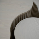 As Shown: Oak finished in custom finish.