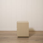 As Shown: 24"L x 20"D x 25"H | Material: Solid Ash | Finish: Natural