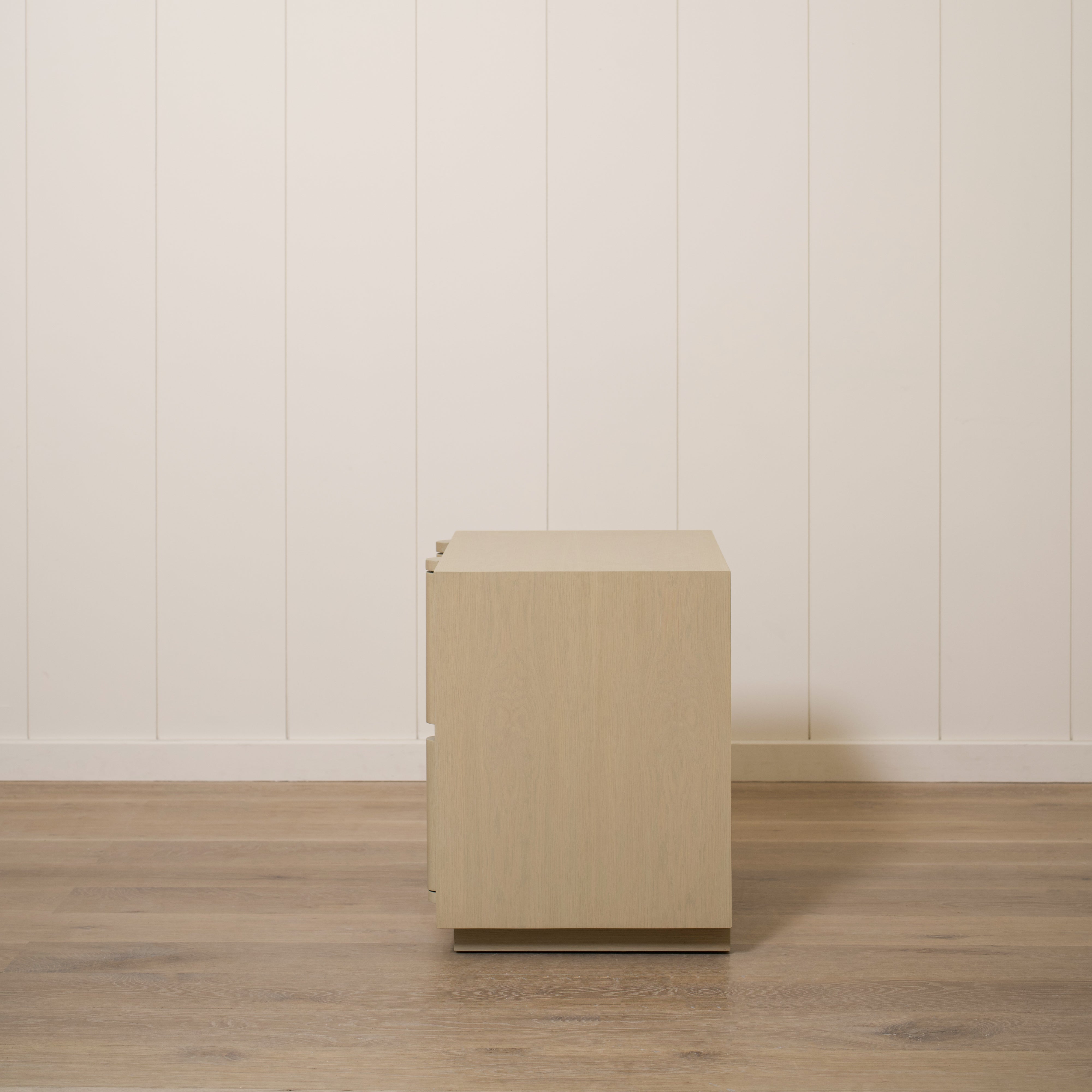 As Shown: 24"L x 20"D x 25"H | Material: Solid Ash | Finish: Natural