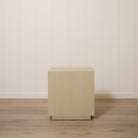 As Shown: 24"L x 20"D x 25"H | Material: Solid Ash | Finish: Natural