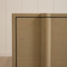 As Shown: 24"L x 20"D x 25"H | Material: Solid Ash | Finish: Natural
