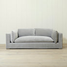As Shown: Slipcovered Canyon Pewter, Nordic White