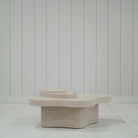 As Shown: Oak finished in custom finish.
