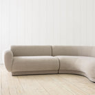 Selena 2 Piece Sectional in Canyon Dune Performance Fabric