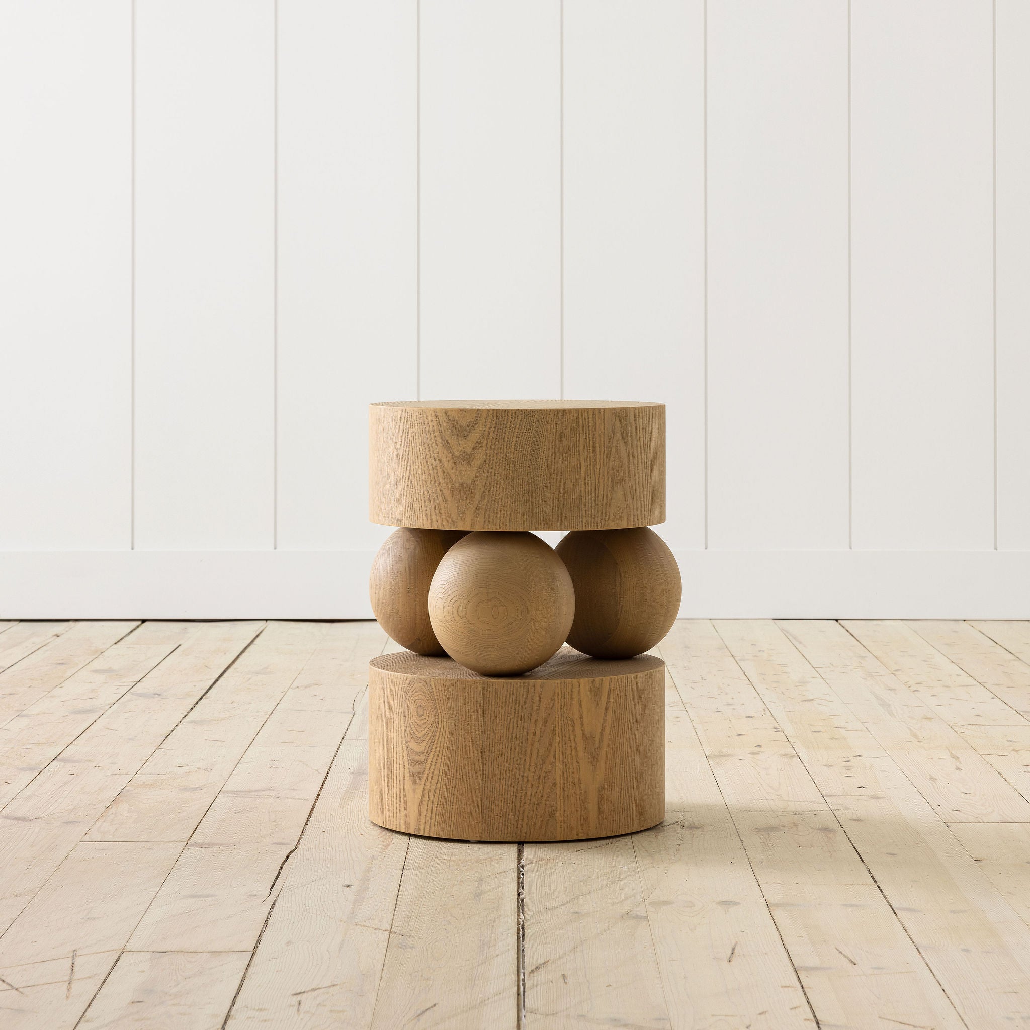 Sira Side Table 15.5" Dia in Honey