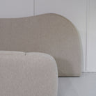 As Shown: Berber Taupe, Integrated TV Mechanism in Footboard