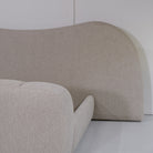 As Shown: Berber Taupe, Integrated TV Mechanism in Footboard