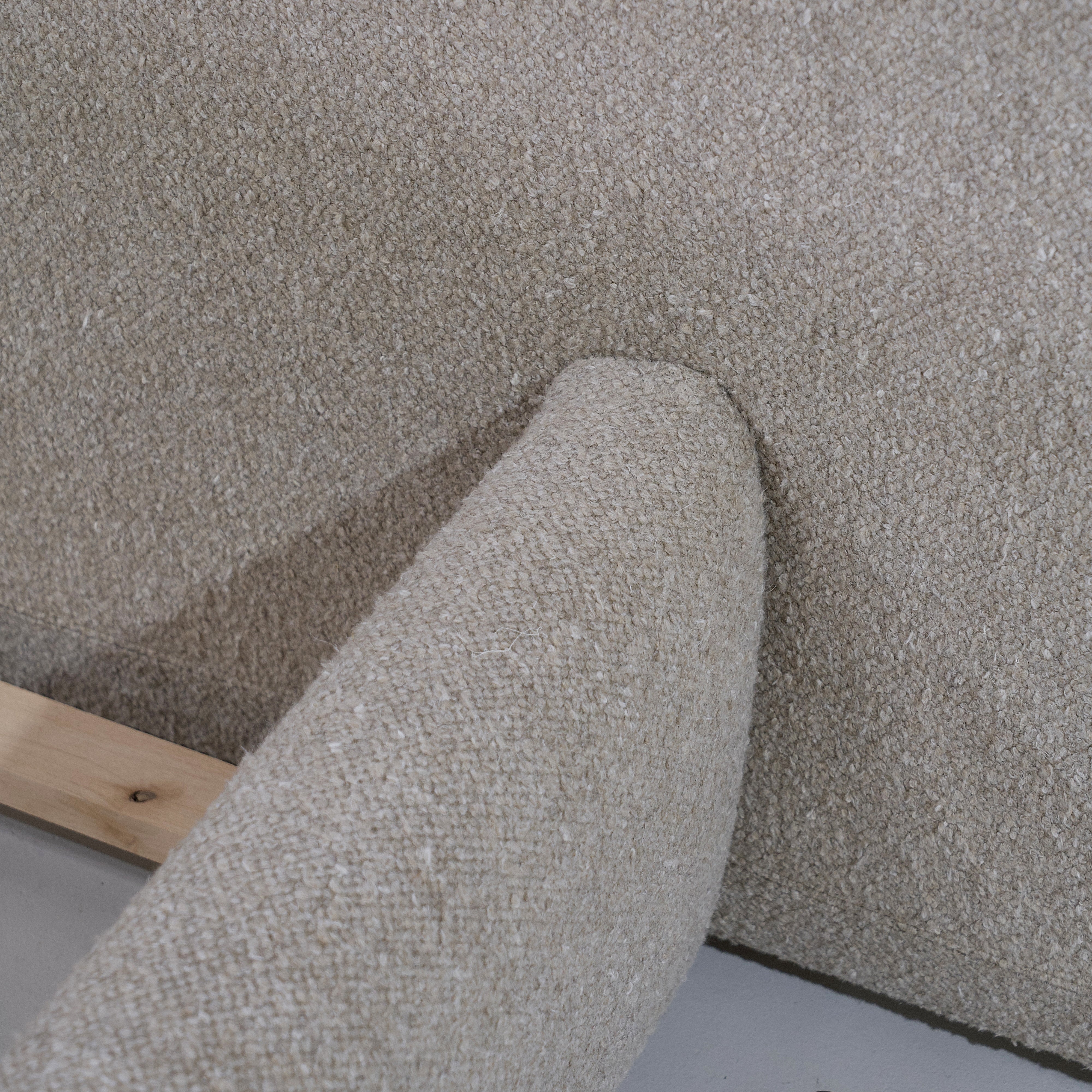 As Shown: Berber Taupe, Integrated TV Mechanism in Footboard