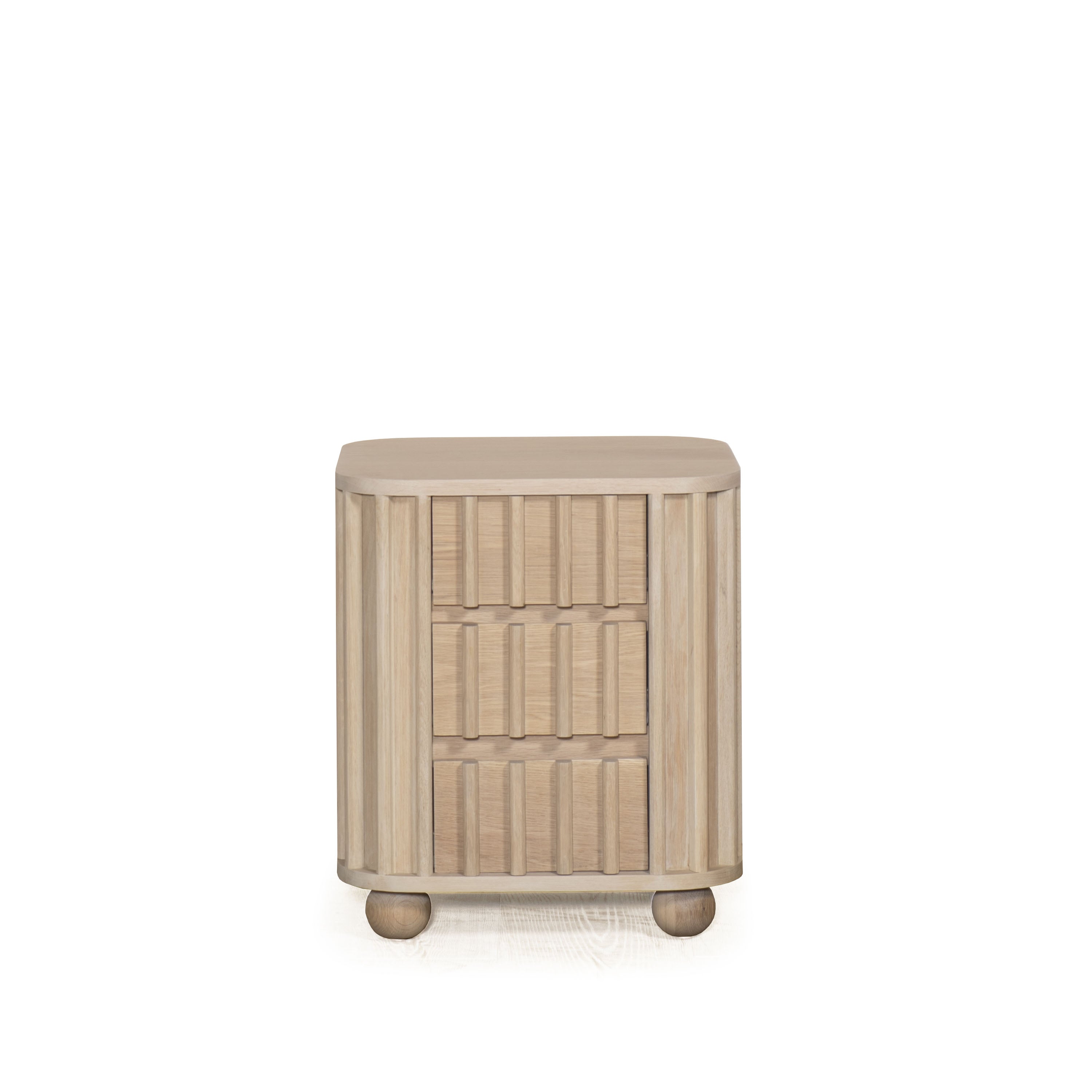 As Shown: Small, Mint White Natural