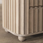 As Shown: Small, Mint White Natural