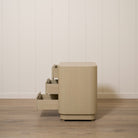 As Shown: 24"L X 20"D X 27"H | Material: Solid Oak | Finish: Natural