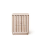 As Shown: 24"L X 22"D X 27"H | Material: Solid Oak | Finish: Shell