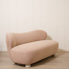 As Shown: 72"L x 35"D x 33"H | Style: Upholstered | Fabric: Granby Clay | Finish: Shell