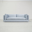 As Shown: in COM, legs finished in Mint White Super White.