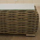 As Shown
Glass, Aluminum/Wicker
