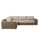 As Shown
Flax, Aluminum/Wicker