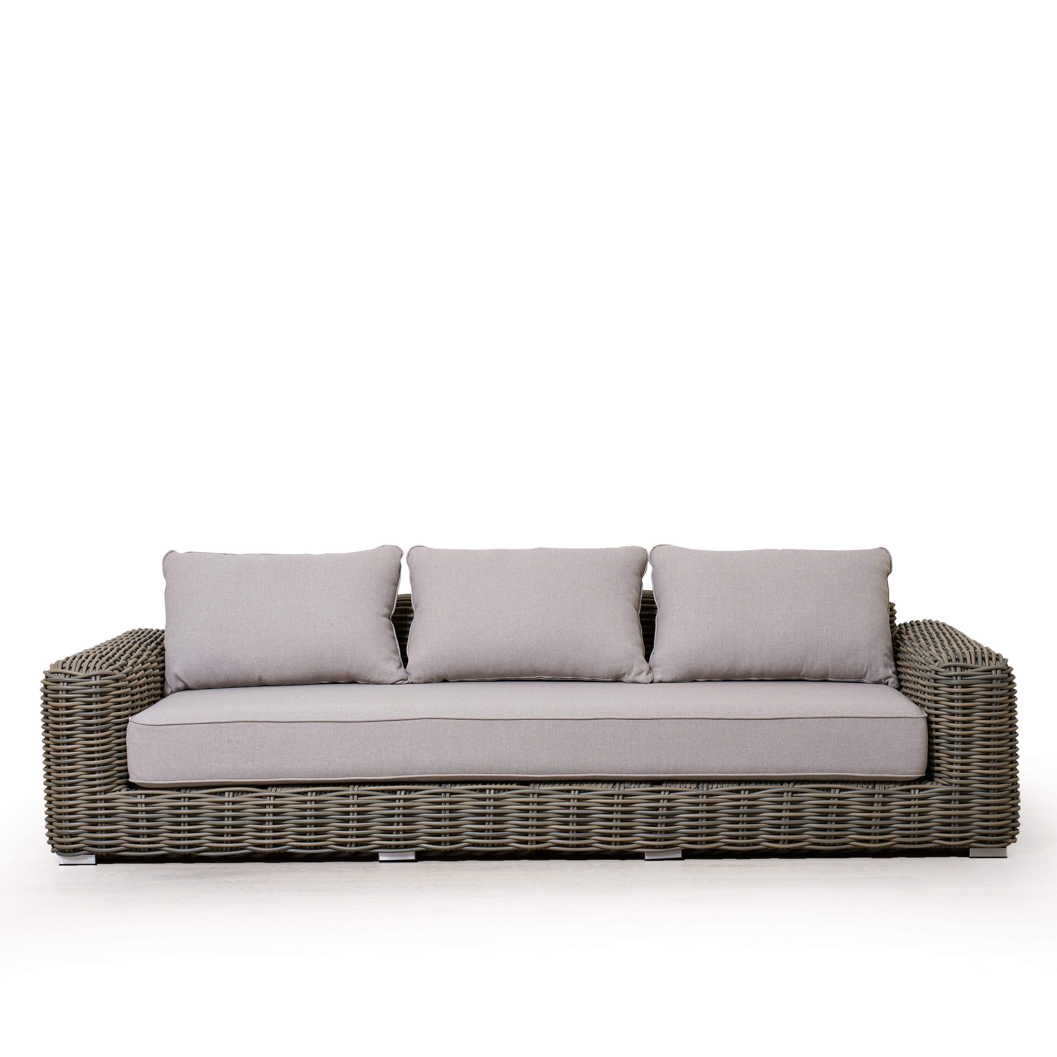 As Shown
Flax, Aluminum/Wicker