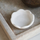 As Shown in White Marble