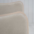 As Shown: in Peak Taupe, oak finished in Mint White Super White.