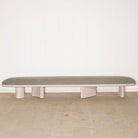 As Shown: in Sheepskin Olive, oak finished in Mint White Super White.