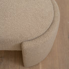 As Shown: Upholstered | Fabric: Peak Mocha | Finish: N/A