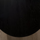 As Shown: Oak finished in Black Black