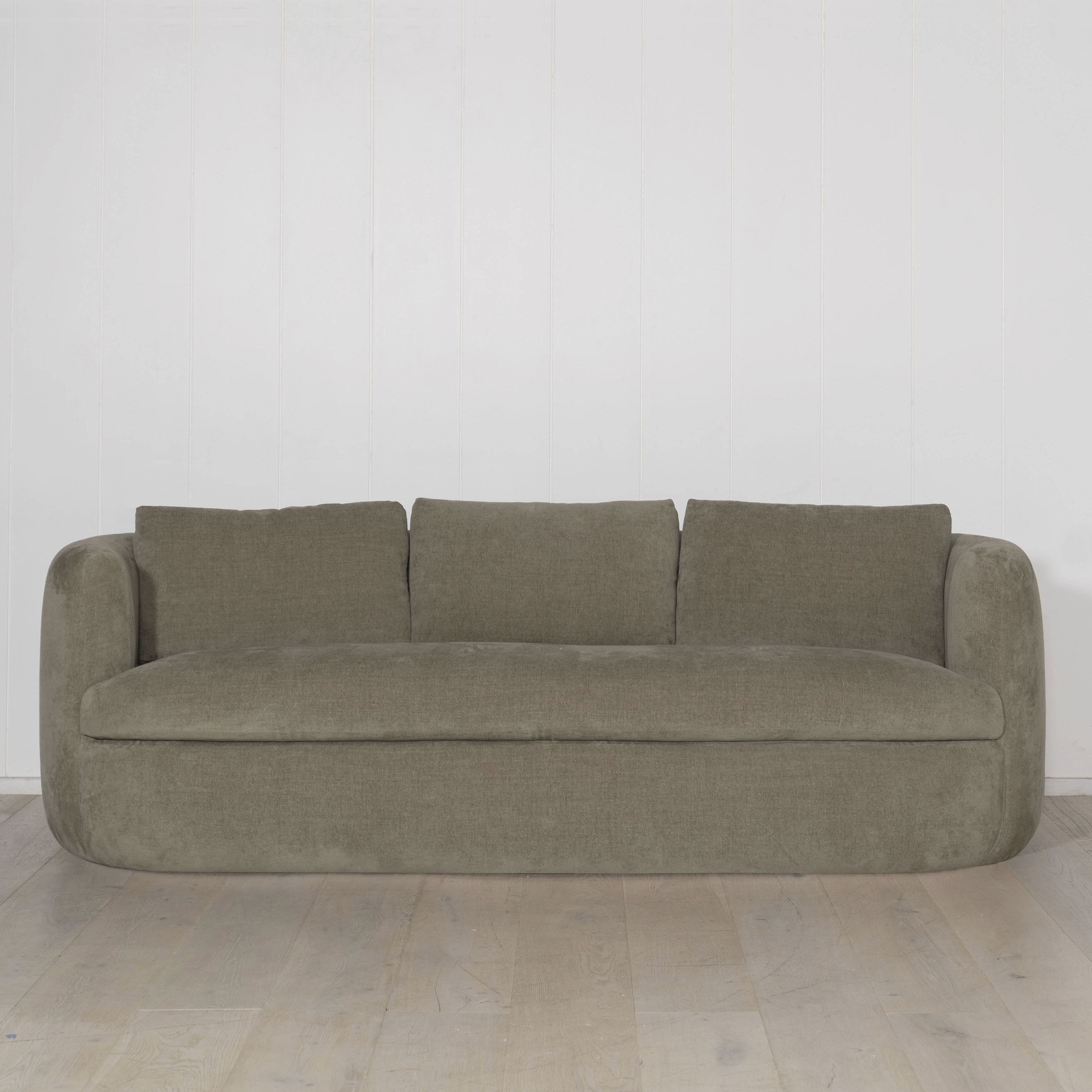 As Shown: Upholstered in Bellamy Stone.