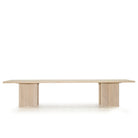 As Shown: in custom size, Mint White Natural finish.