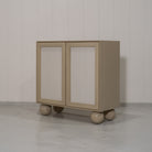 As Shown: Sand finish with EdgeComb Grey painted cane.