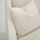 As Shown: Slipcovered in Fresno Sand with a 2 over 1 Cushion Configuration