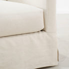 As Shown: Slipcovered in Fresno Sand with a 2 over 1 Cushion Configuration
