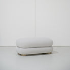 As Shown: 38"L x 20"D x 18"H | Style: Upholstered | Fabric: Marsh Oats | Finish: Natural