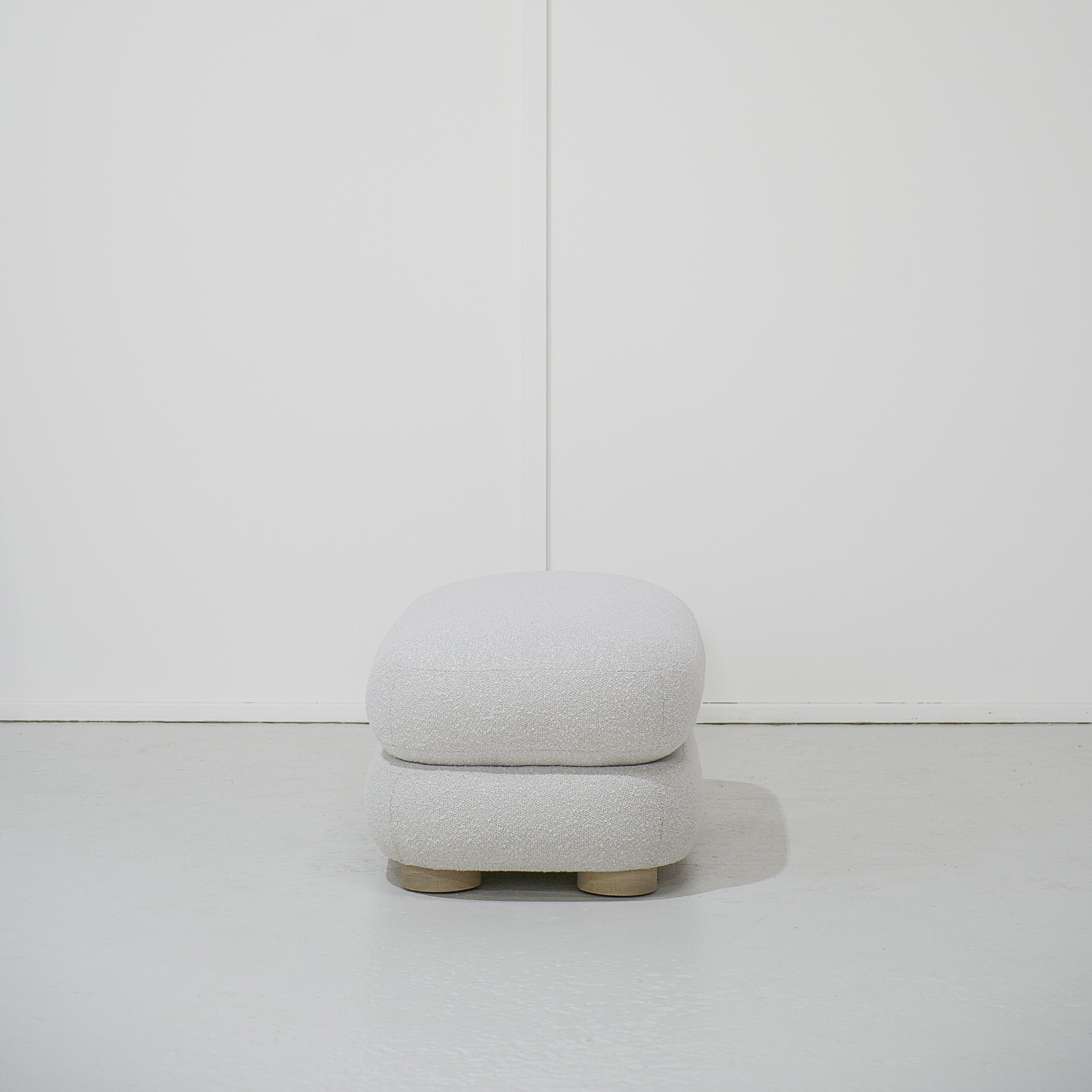 As Shown: 38"L x 20"D x 18"H | Style: Upholstered | Fabric: Marsh Oats | Finish: Natural