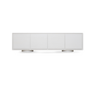 As Shown: 120"W x 18"D x 30"H | Limestone painted custom color