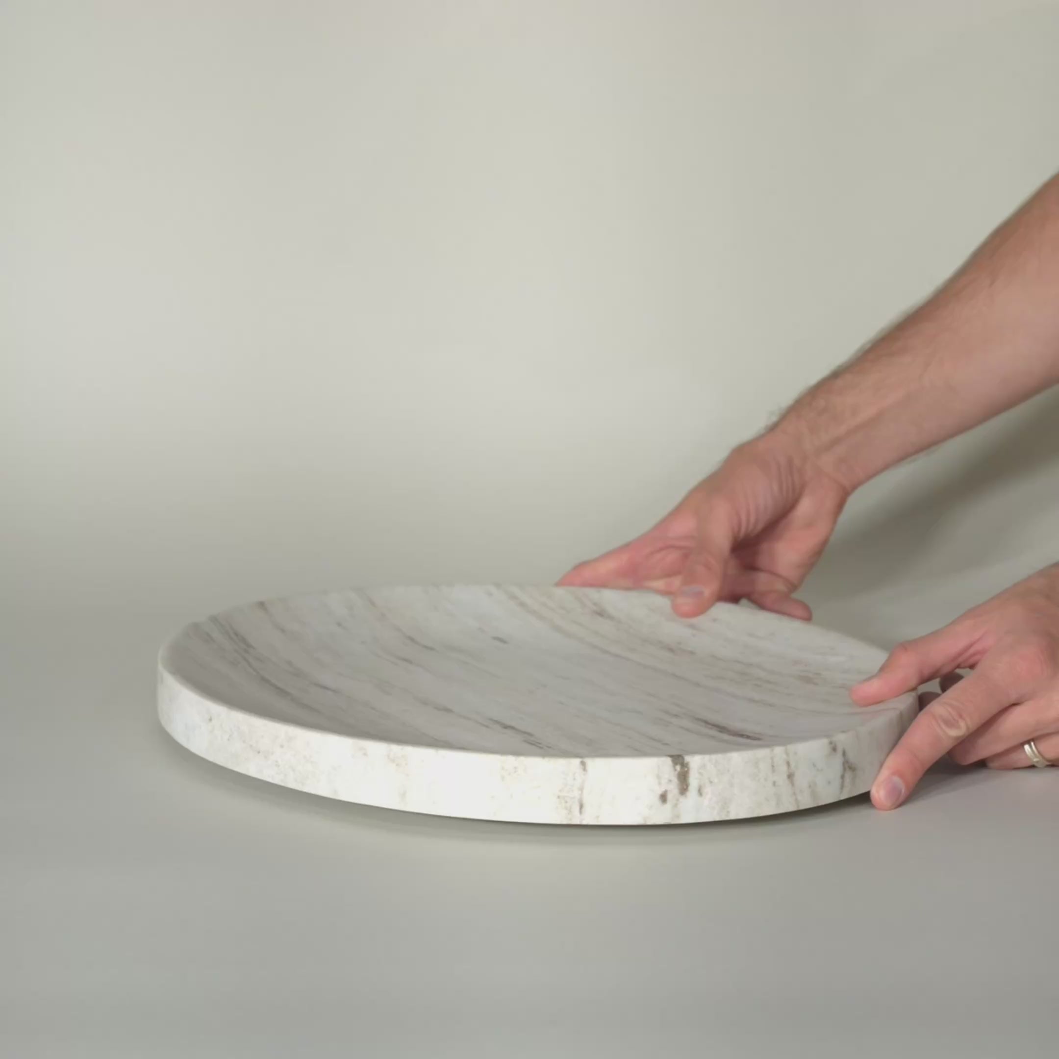 As shown in White Wooden Marble