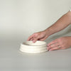 As Shown in White Travertine