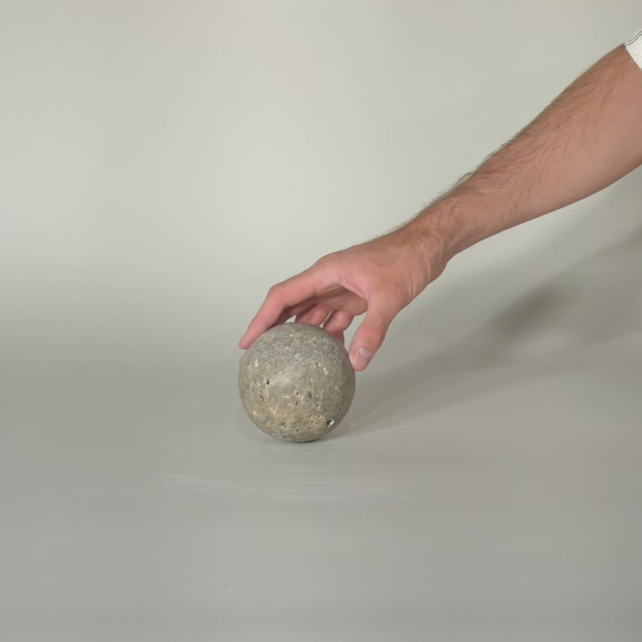 As Shown in Silver Grey Travertine