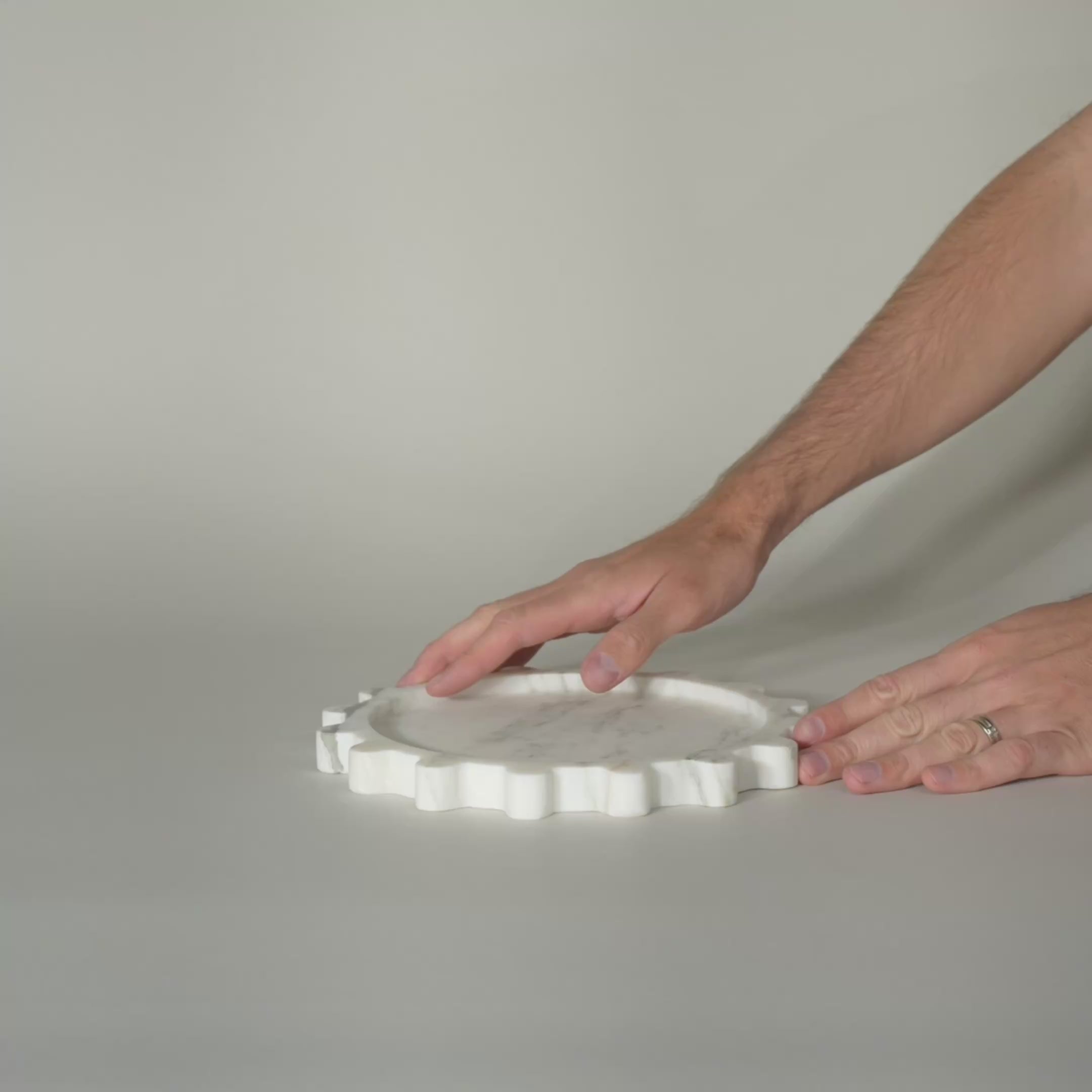 As Shown in Small, Oriental Calcatta White