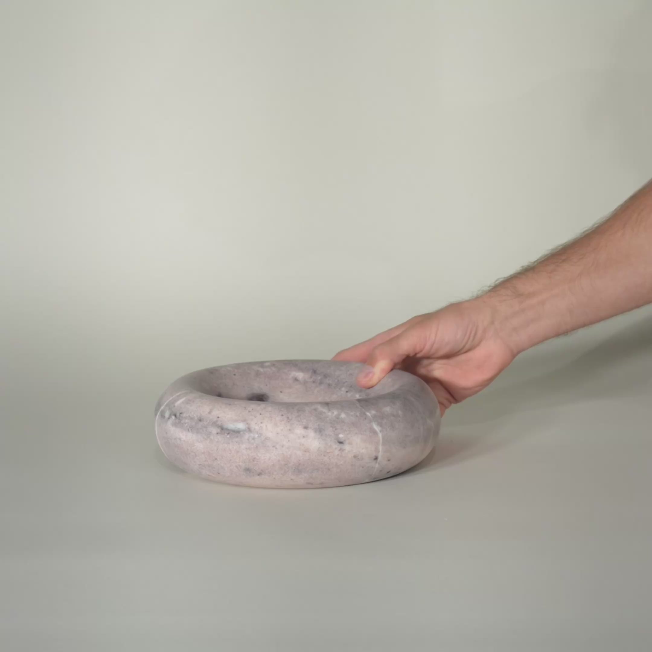 As Shown in Small, Pink Marble
