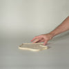 As shown in Beige Travertine