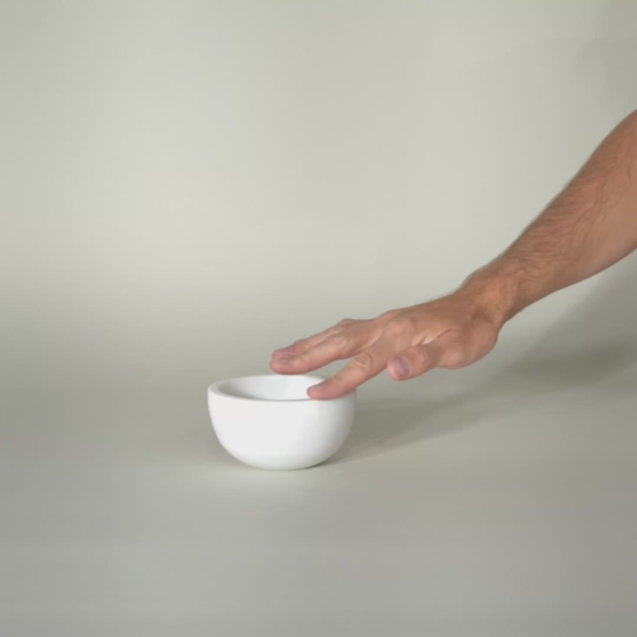 As Shown in White Marble