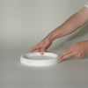As Shown in White Travertine