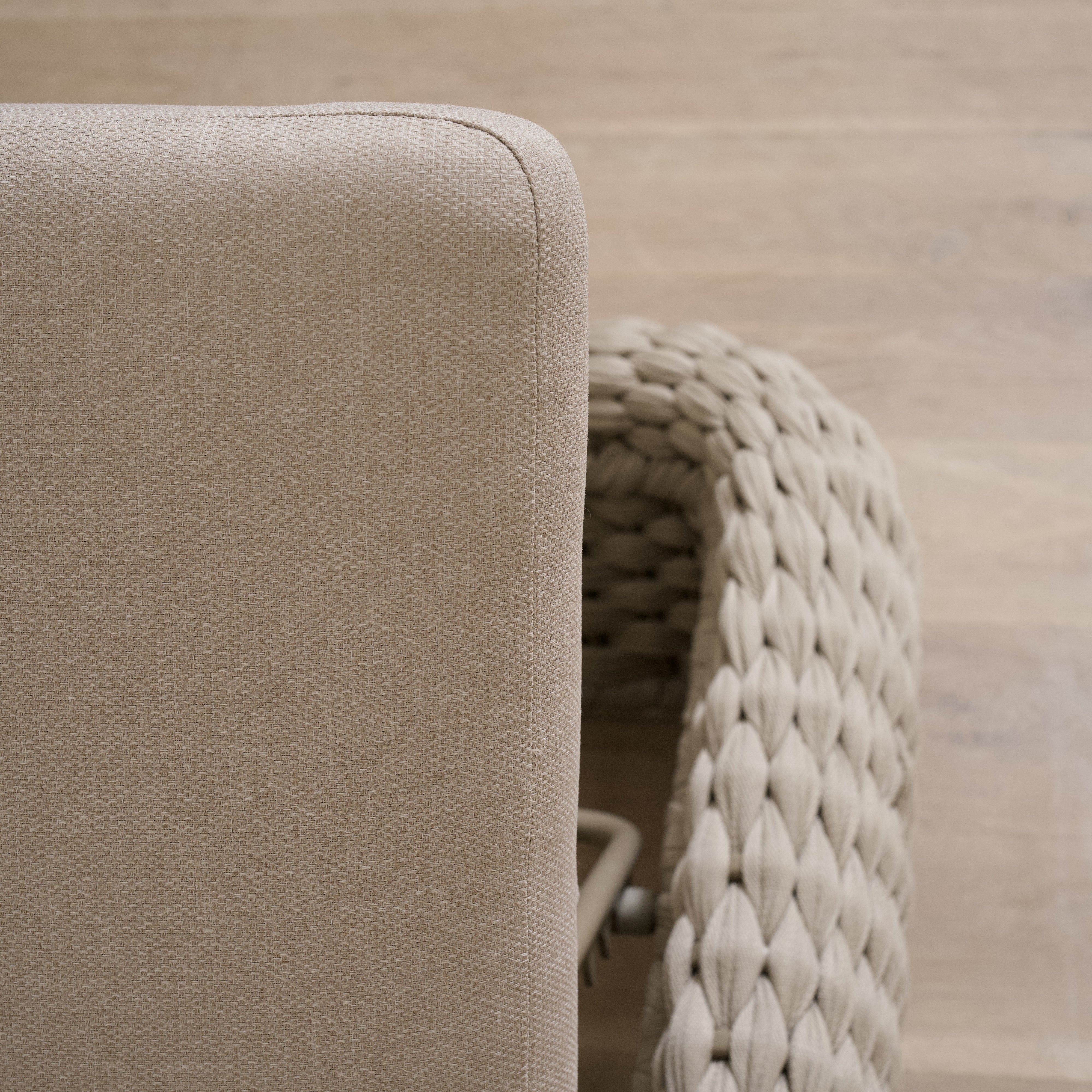 As Shown
Flax, Aluminum/Rope
